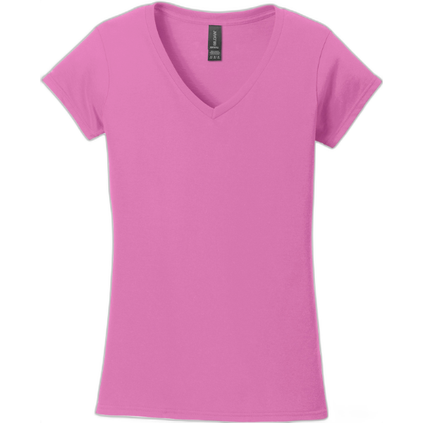 Gildan Softstyle® Ladies Fit V-Neck T-Shirt. 64V00L