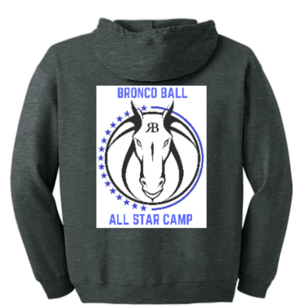 Bronco Ball Zip-up Hoodie 18600