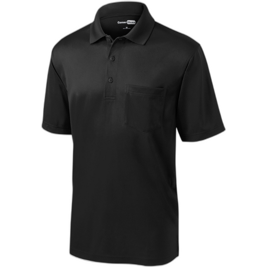 CornerStone® Select Snag-Proof Pocket Polo. CS412P