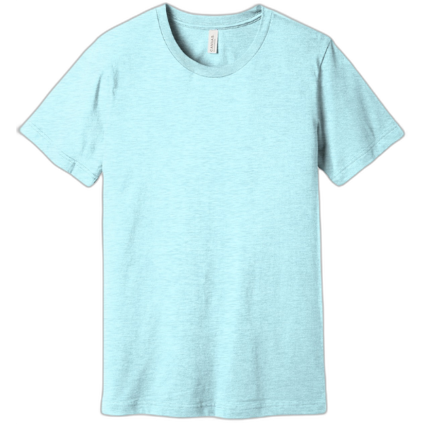 BELLA+CANVAS ® Unisex Heather CVC Short Sleeve Tee. BC3001CVC